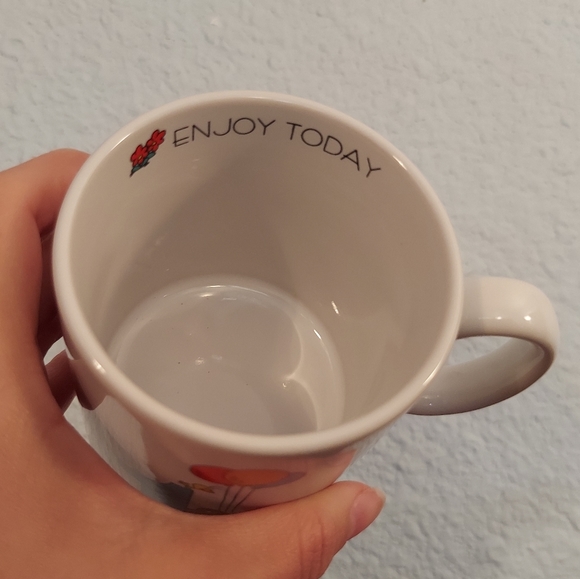 Vintage First Birthday Mug 1 Enjoy Today Papel Made in Japan Small Mug - Picture 3 of 5